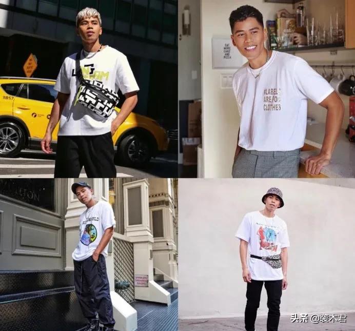 黄黑皮的男生穿什么颜色的衣服,夏天黄黑皮男生美式穿搭短裤