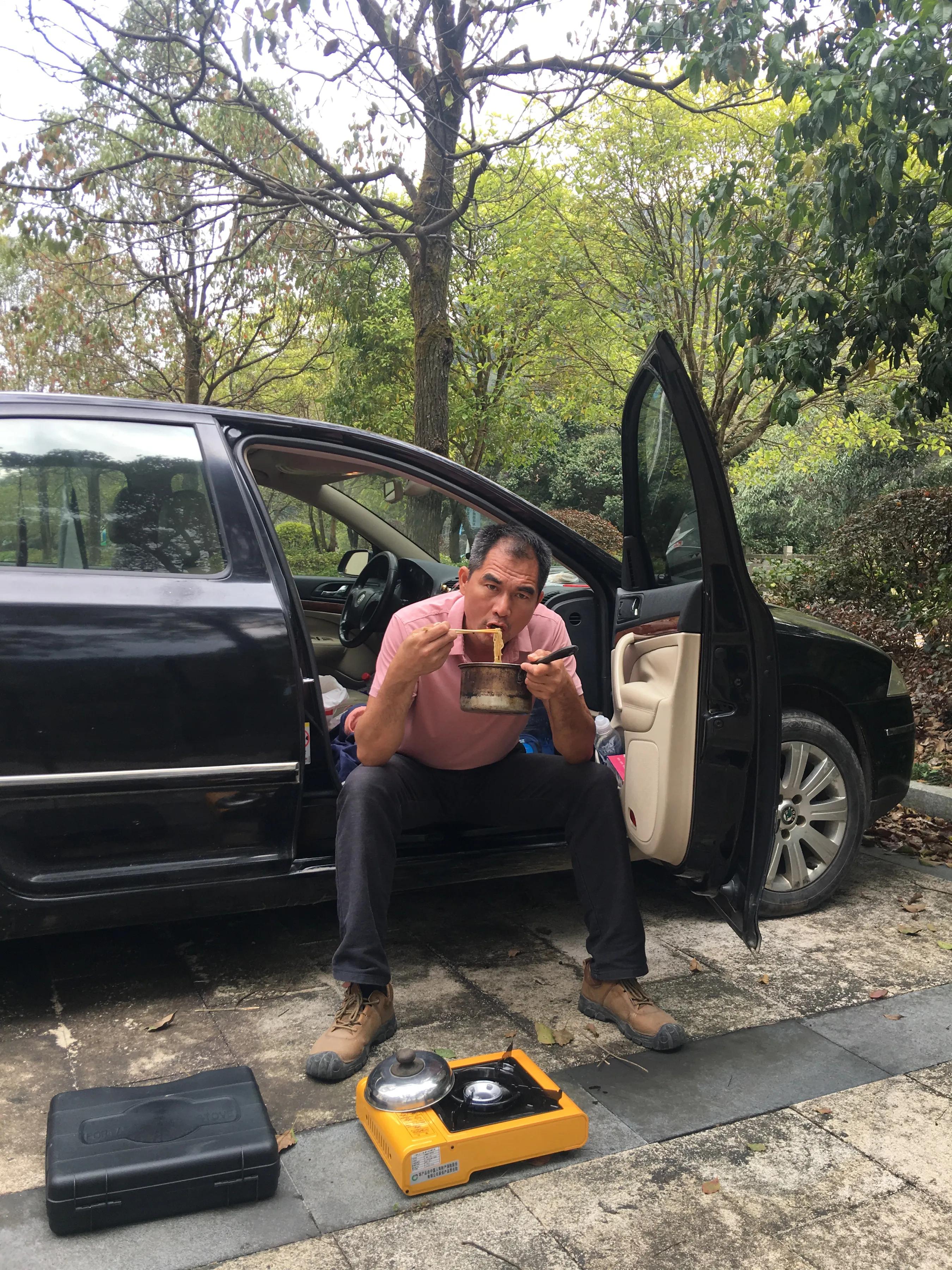 一个人2月14号～17号开小改明锐做床车，连南阳山仁化自驾