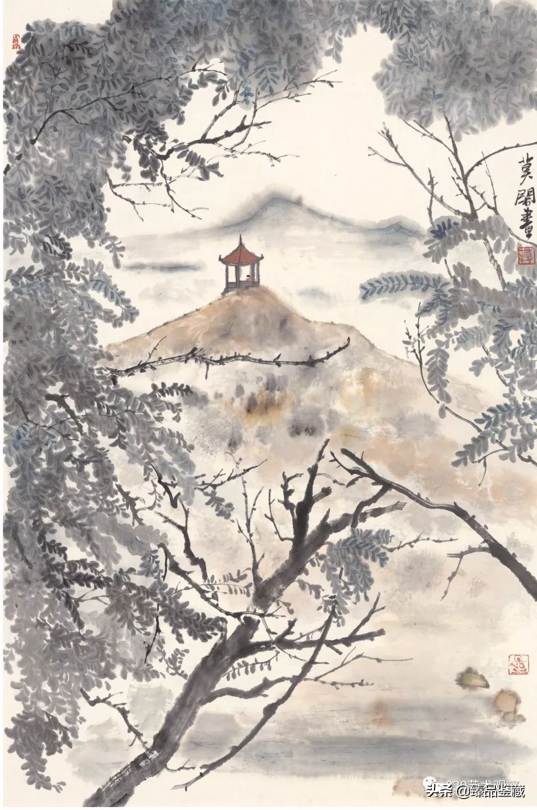 水墨花鸟画及赏析,中国画与西洋画赏析