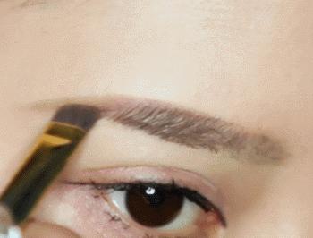 眼妆怎么画眉毛不显精致,眼妆初学者画眉教程