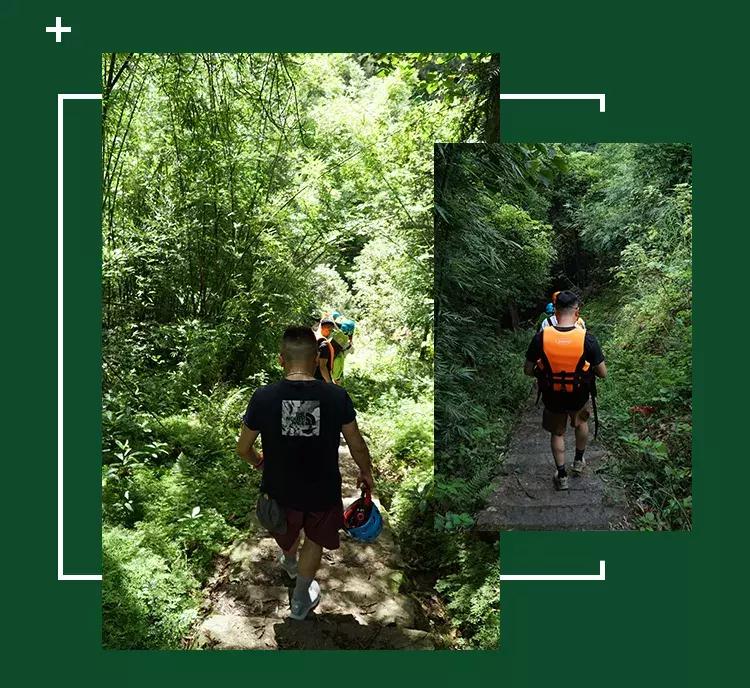 Mounster联手HikingLover户外俱乐部，借溯溪带你领略硬核户外