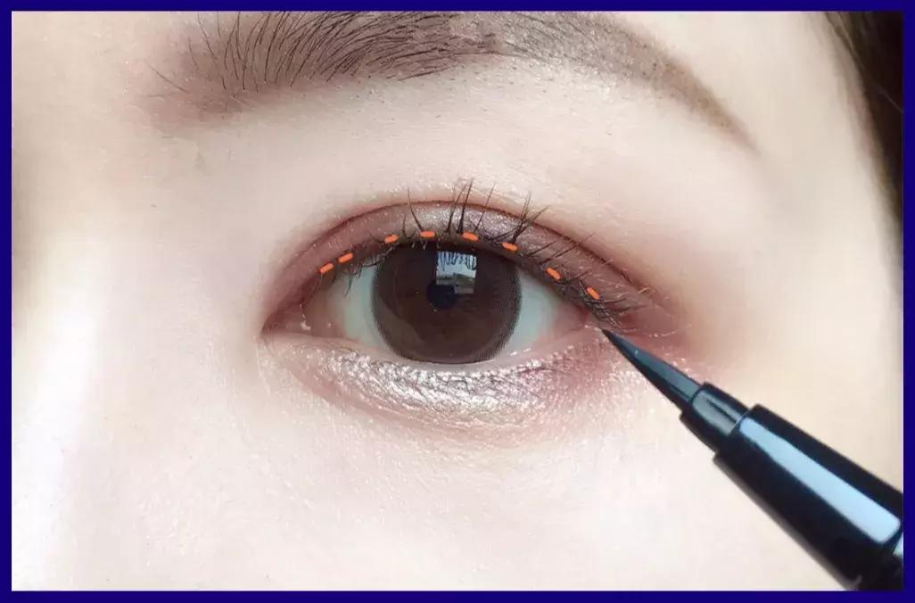 手残党眼线攻略,小猫眼线画法手残党