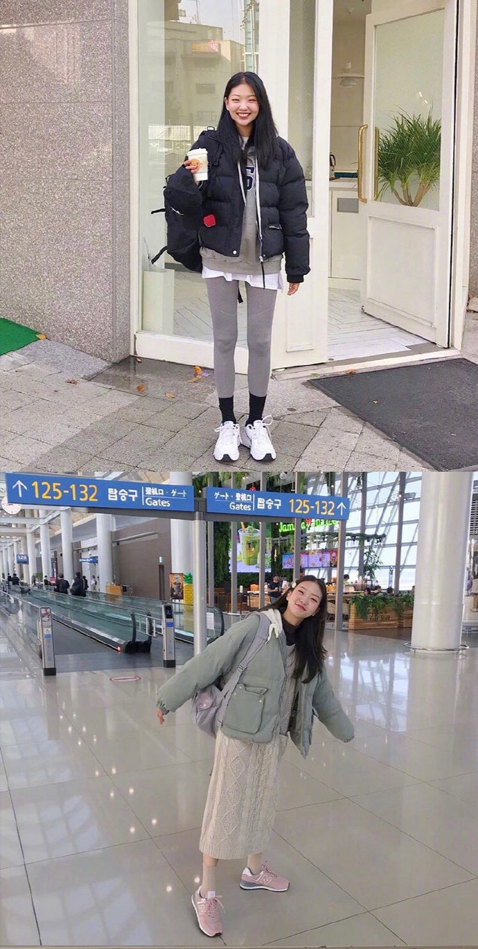 棉服冬季穿搭光腿神器,棉服御寒神器大全