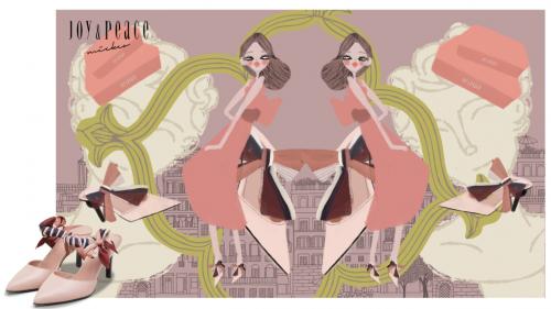 MickcoChanxjoypeace真美诗跨界合作系列,邂逅时髦人生