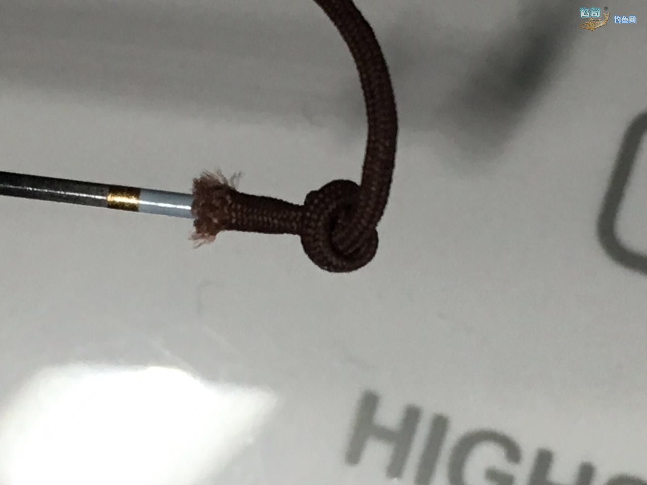 鱼竿小辫不打结绑法,竿稍小辫的正确绑法