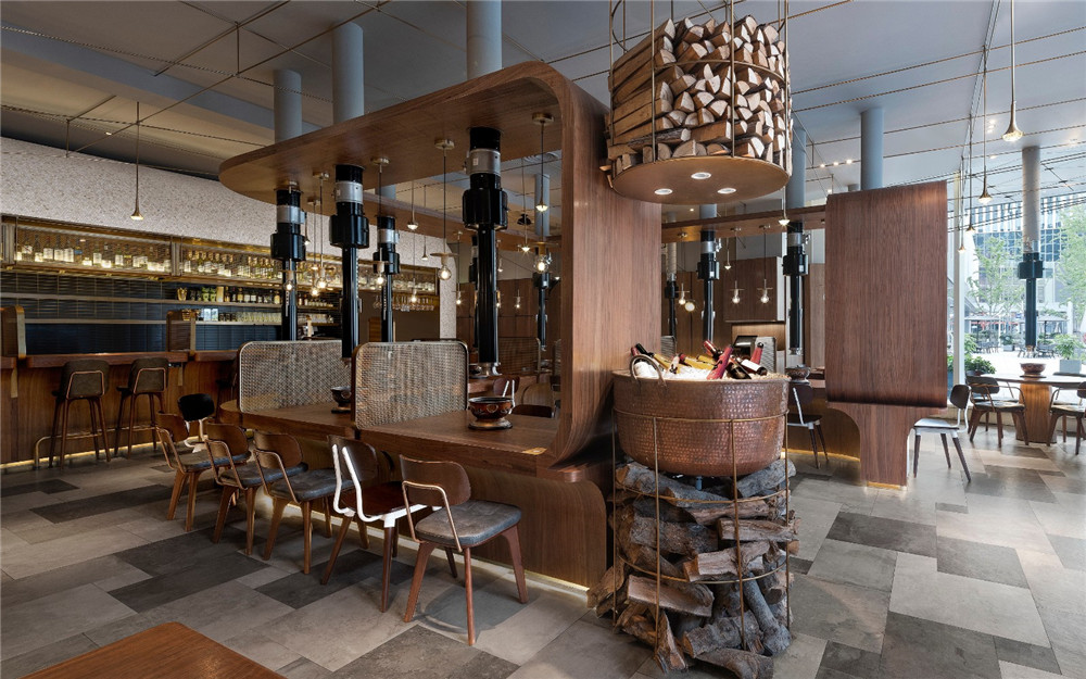 金水区烧烤店装修案例欣赏,二七区烧烤店装修设计公司