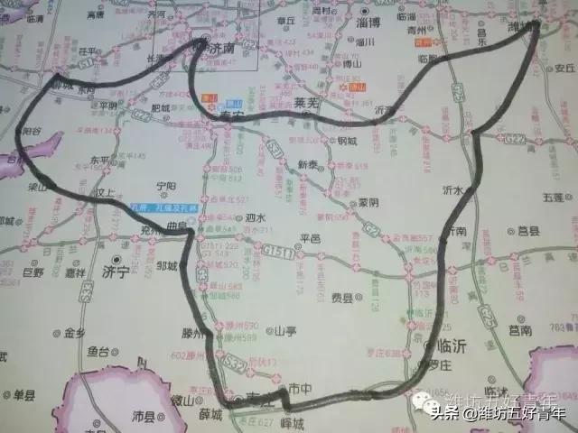 西骑记第一天（环骑山东半岛）