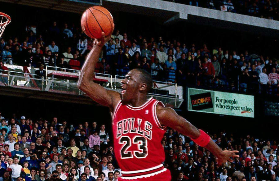 篮球之神迈克尔乔丹滞空,迈克尔乔丹绝杀时刻