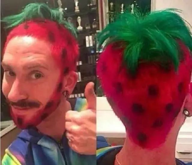 自己在家剪头发又染头发,在家自己给小女孩剪头发