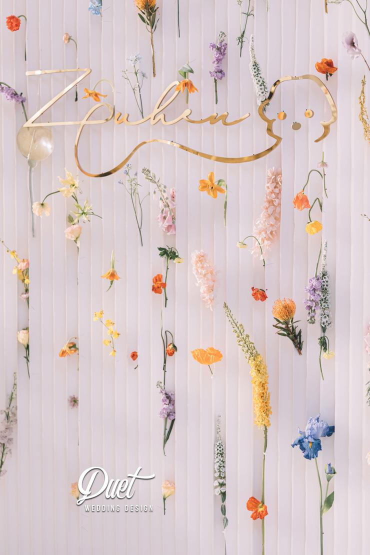 梦幻花园婚礼,温暖浪漫的婚礼