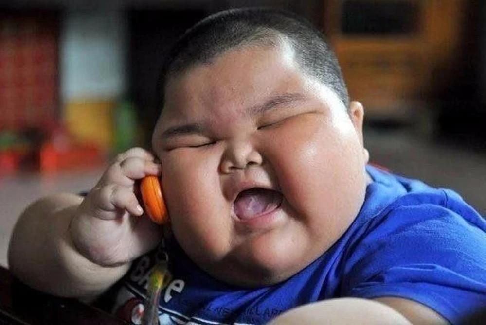 3岁男孩天天吃肉,13岁小男孩很胖天天吃肉