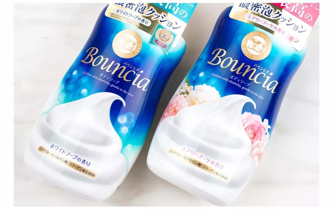 日本COW“泡泡机”沐浴液，起泡绵密好比“鲜奶油”！自带体香！