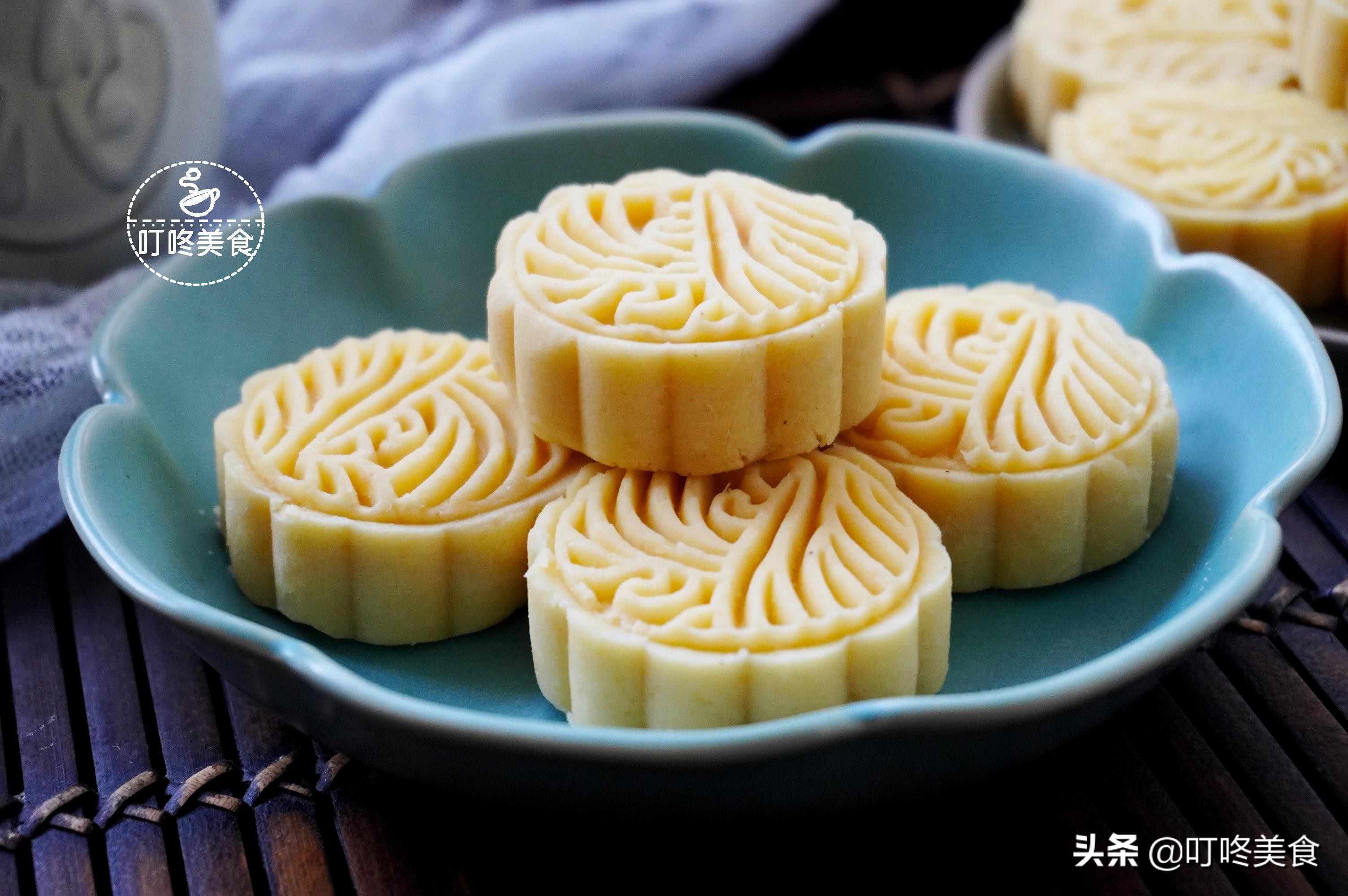 1碗绿豆1勺糖，2分钟教你自制绿豆糕，香甜细腻，比买的还好吃