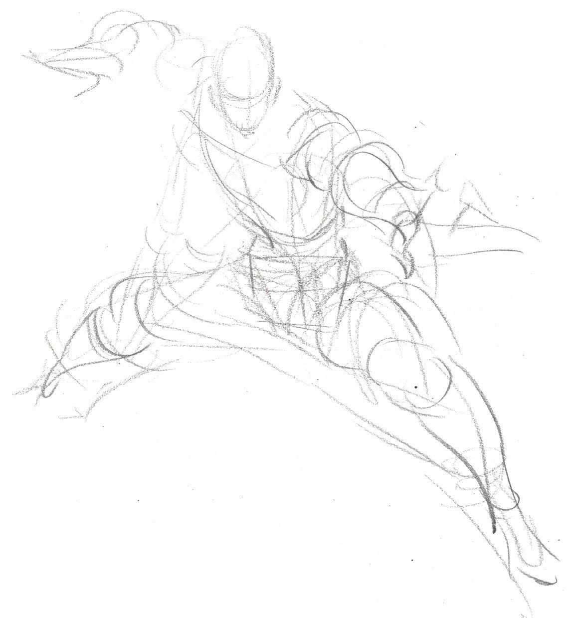 速写基本知识教学视频,速写人物临摹初学者教程