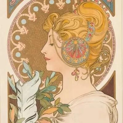 穆夏设计风格,阿尔丰斯·穆夏的设计风格