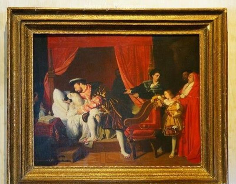 法国卢浮宫纪念达芬奇,达芬奇与法国国王