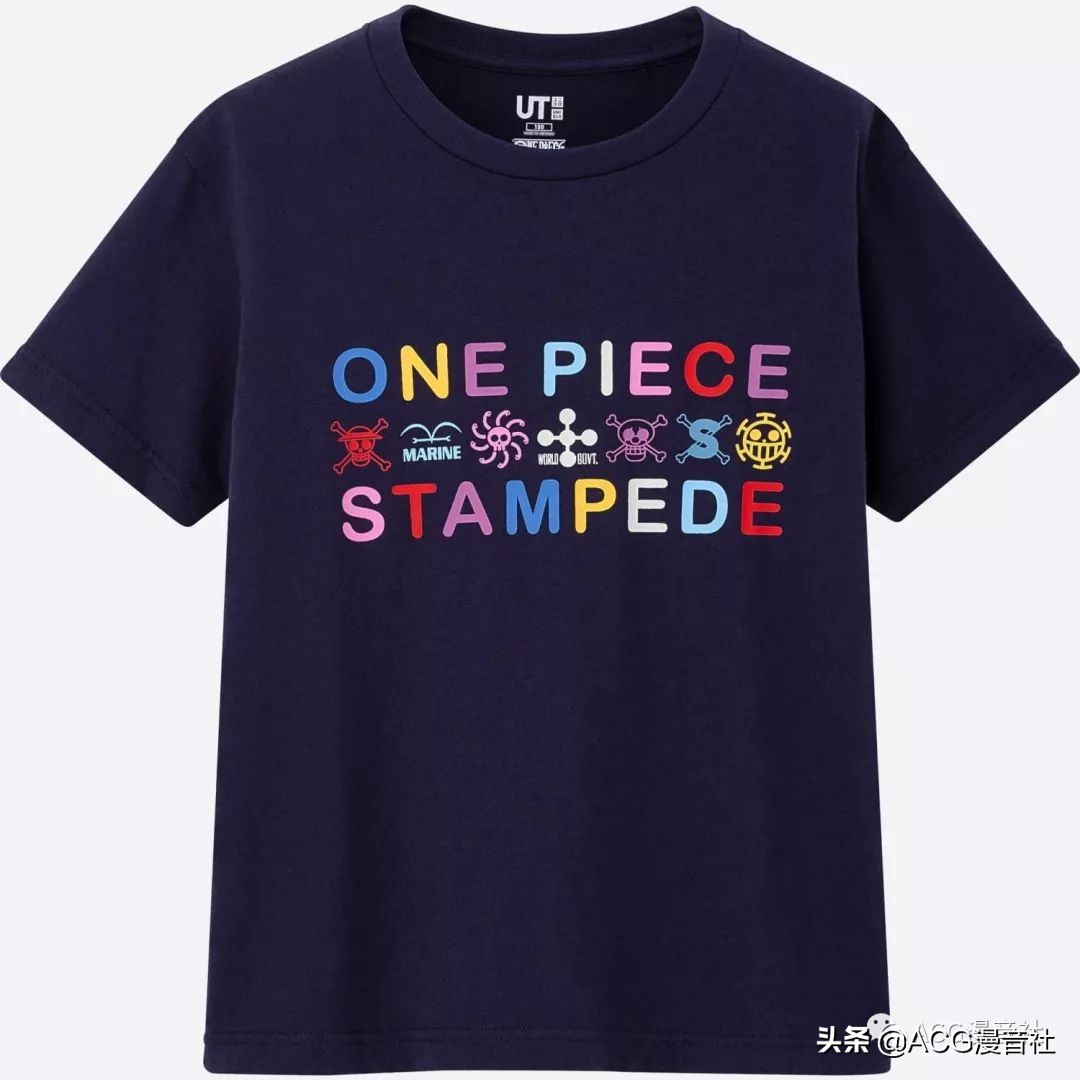 优衣库海贼王联名2022搭配,海贼王优衣库t恤图片
