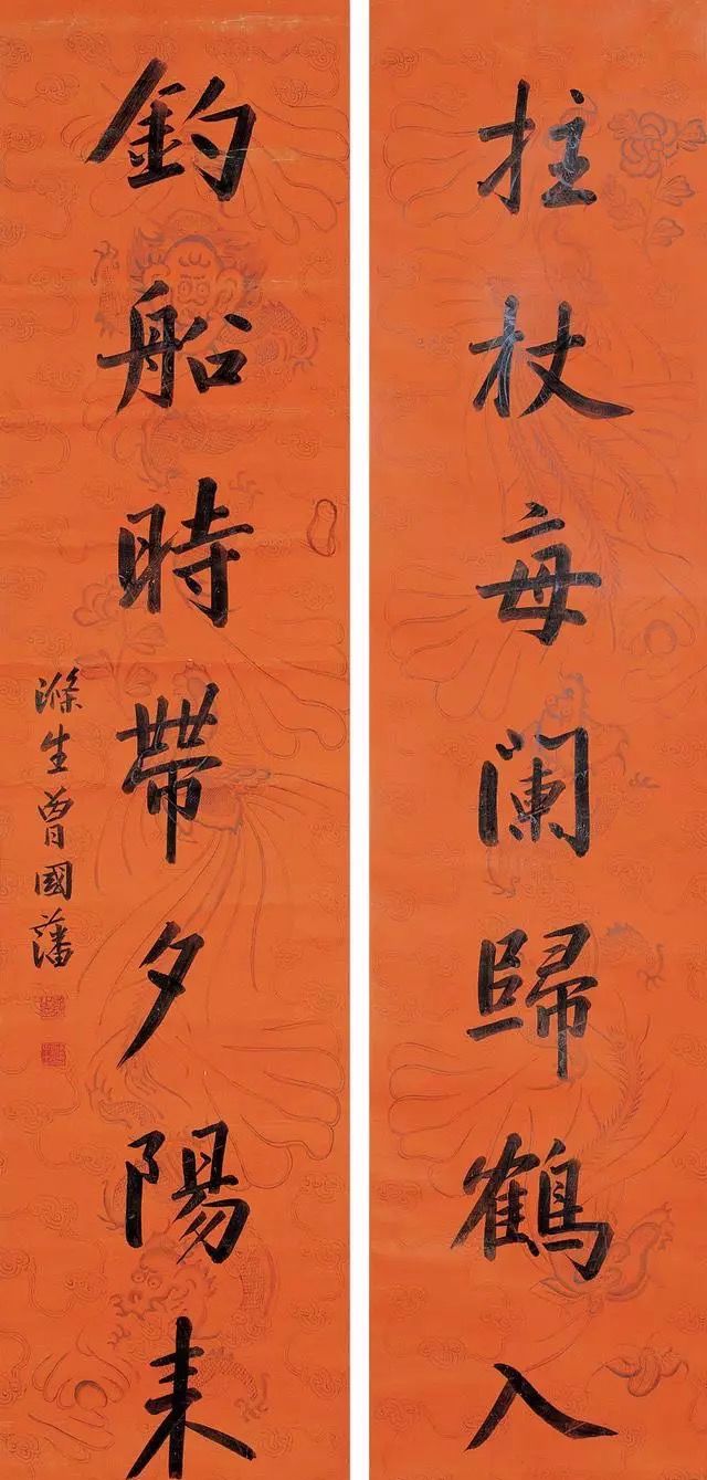 曾国藩的对联100副欣赏,曾国藩为什么要写那么多对联