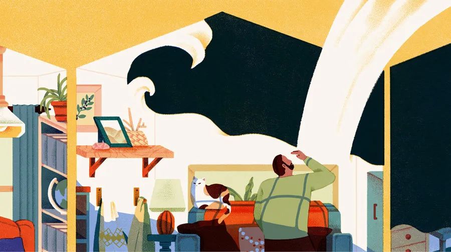 精妙的细节和色彩插画,插画作品想象力是最吸引人的色彩