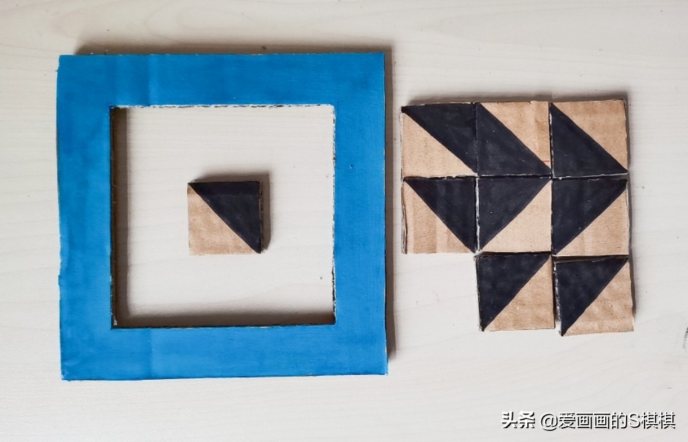 幼儿园益智拼图手工,3-6岁幼儿手工立体拼图