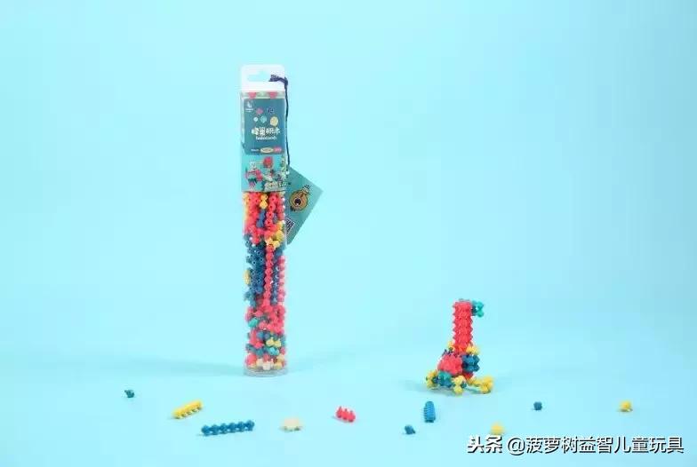 菠萝树积木玩具,菠萝树益智玩具积木