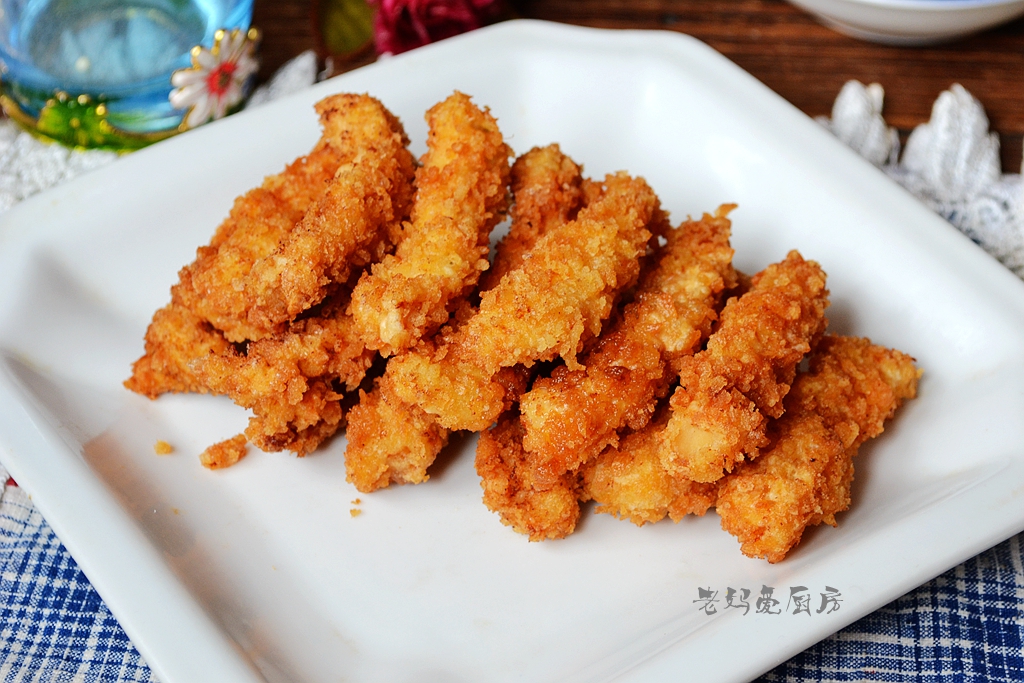炸鸡条怎么做酥脆好吃,炸鸡胸条怎么做酥脆好吃