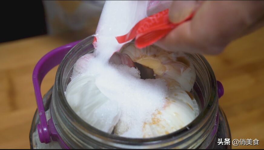 怎么腌糖蒜的全过程,正宗的腌糖蒜的方法