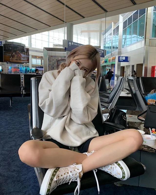 韩国爆款卫衣2021,韩国新款潮流卫衣秋天百搭款