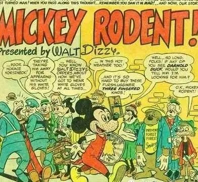 ComicsComix一个字母的区别让米奇酗酒,米妮嗑*肥药减**搞外遇?