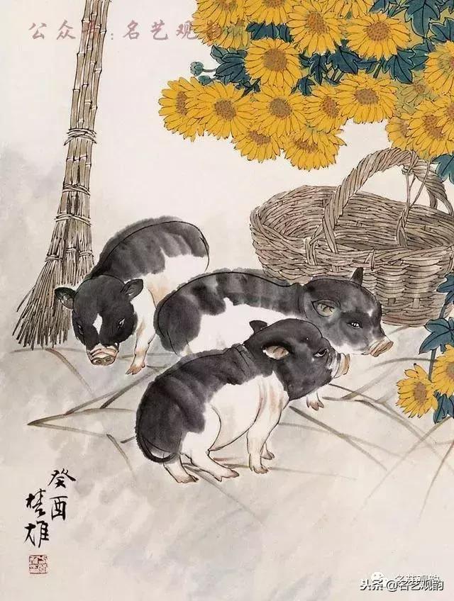 赏十大名家画笔下的猪，”猪“福填满2019！