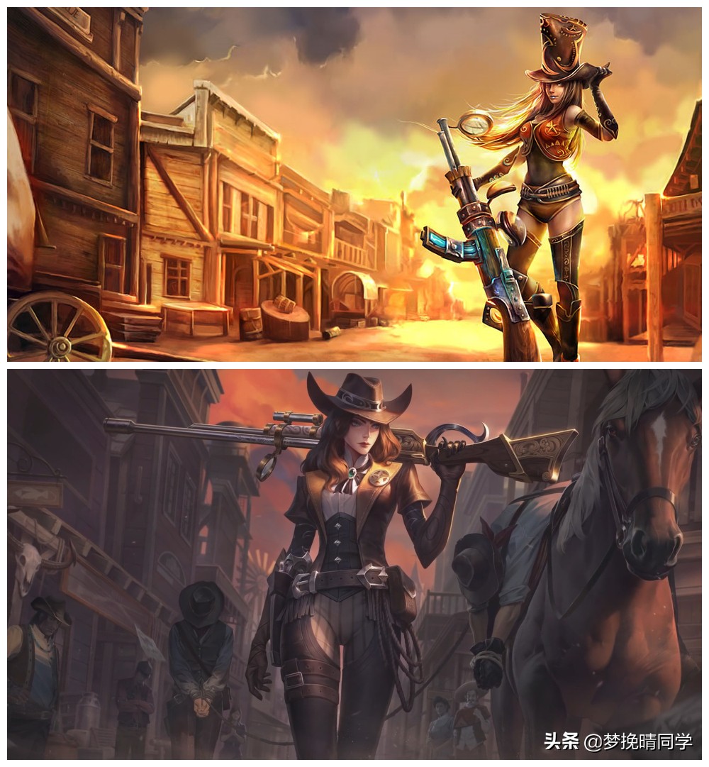 lol皮城女警未来战士重做,lol女警所有皮肤展示