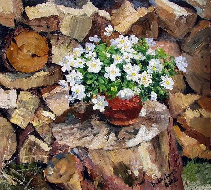 西欧大师画家的风景油画作品,卢卡斯风景油画作品