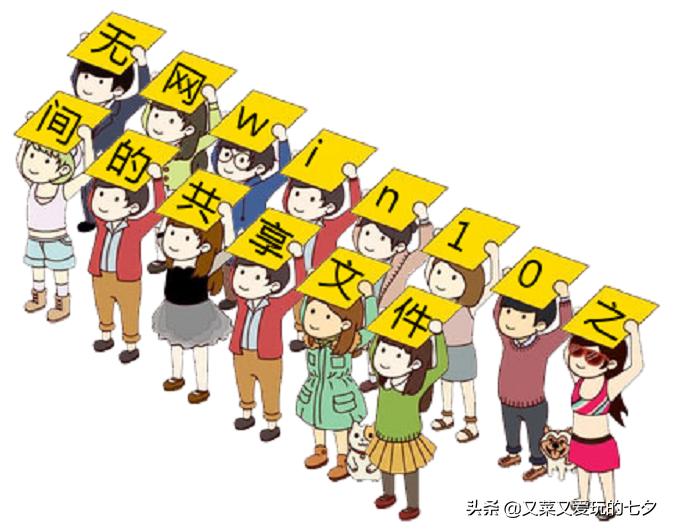 无网时win10电脑之间的内容共享