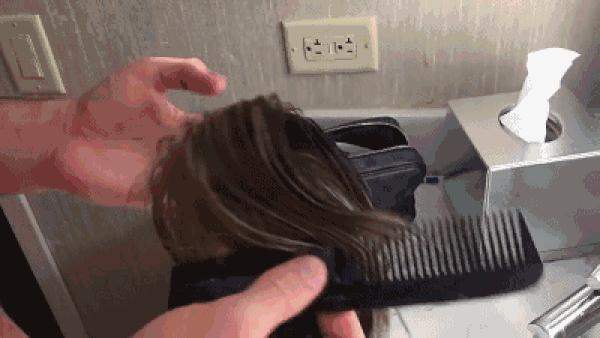 秃头有救了神器,秃头女孩轻松get高颅顶蓬松头发