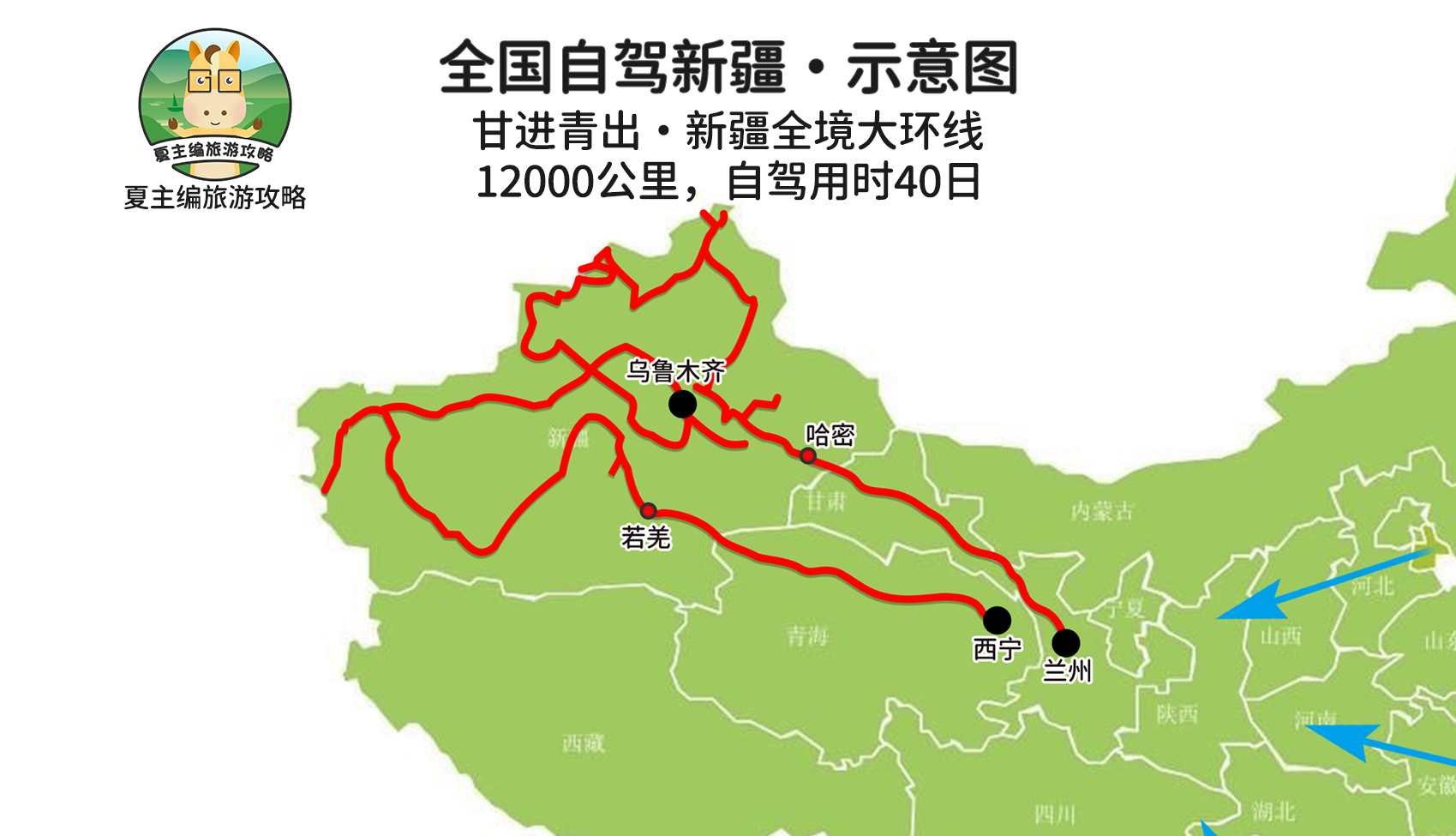北疆大环线10天先走独库公路,南疆大环线10天