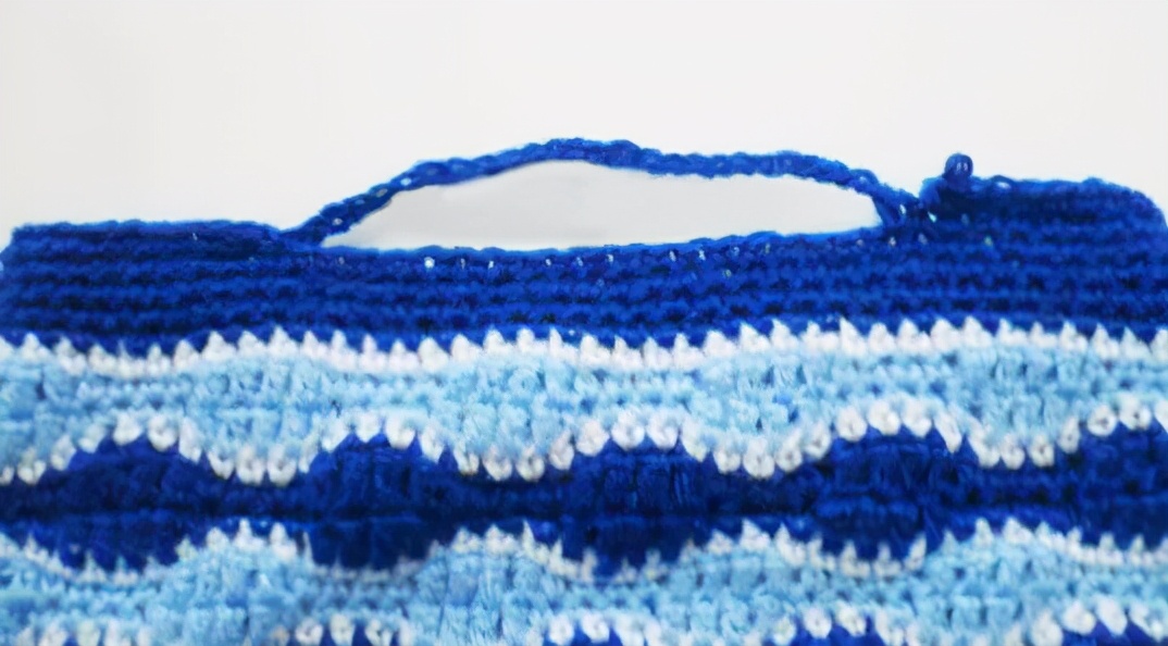 钩针手提袋编织教程,钩针编织手提袋教程