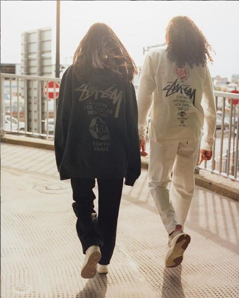 stussy新品春季,stussy经典圆领