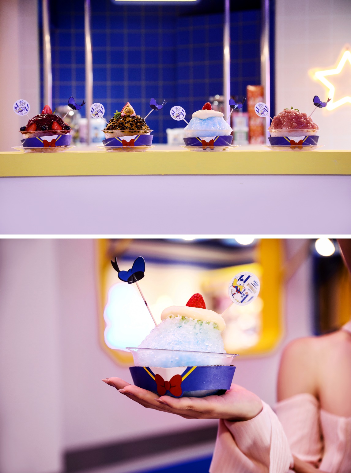 清凉一夏甜蜜冰淇淋展冰爽来袭,唐老鸭夏日刨冰快闪店