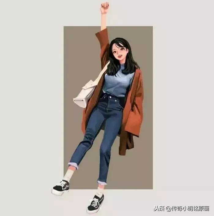 他把恋爱中的姑娘都画成插画，美哭10万宅男！