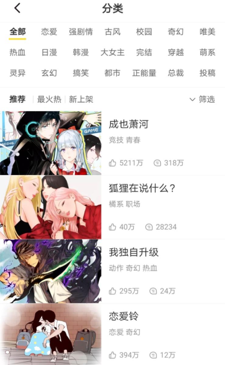 独家观察丨带有“名人效应”的自来水涌入快看漫画
