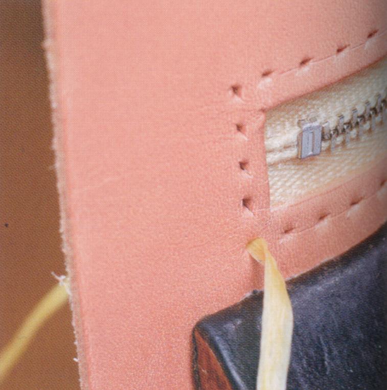 做大型皮包的手工全教程,自己做皮革包教程