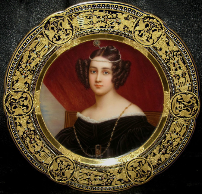 欧洲人物瓷板画,欧洲油画经典肖像画