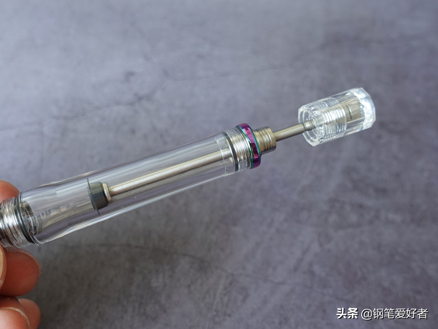 三文堂vac700r负压上墨式钢笔,三文堂vac700与700r的区别