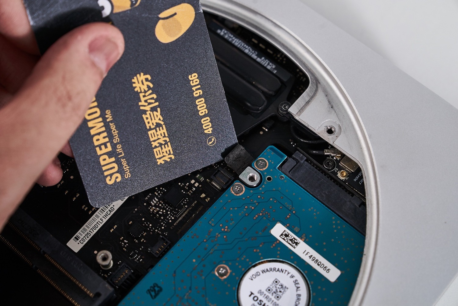 macmini2012安装双硬盘,macmini2012拆解