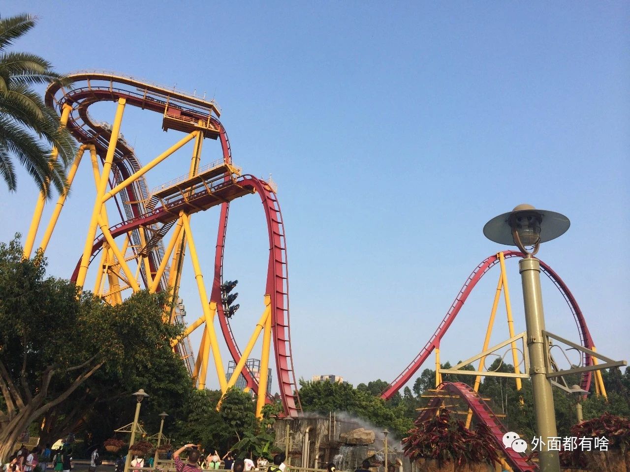 广州长隆欢乐世界惊险项目,在高空看广州长隆欢乐世界