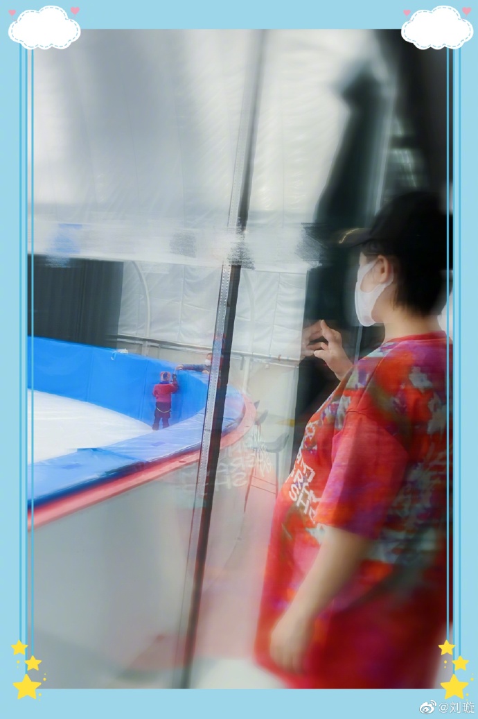 41岁刘璇孕肚,刘璇孕晚期照