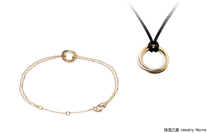 卡地亚trinity几何造型,卡地亚trinitybox100周年限定款