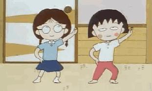 樱桃小丸子治愈系动画,画风像樱桃小丸子动画