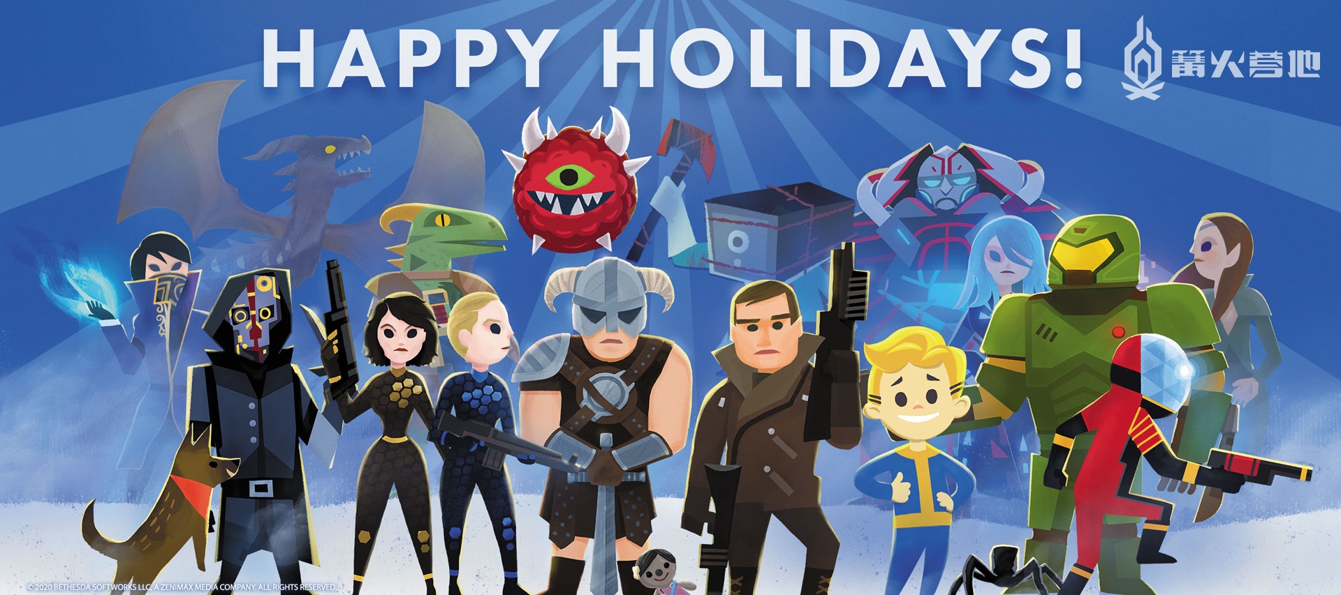 各厂商发布新年祝福,各游戏新年祝福