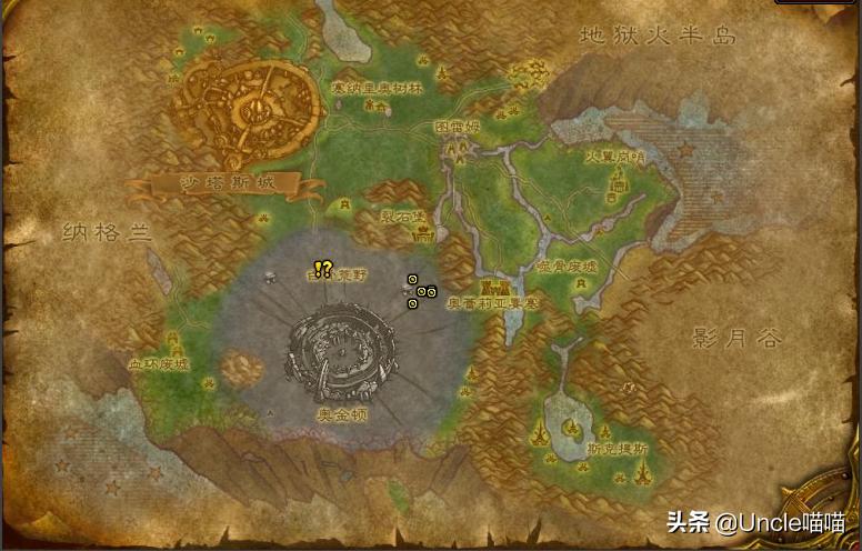 魔兽世界tbc升级地点,魔兽世界tbc外域a怪